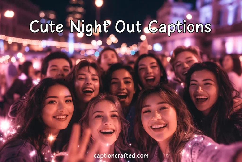 Cute Night Out Captions