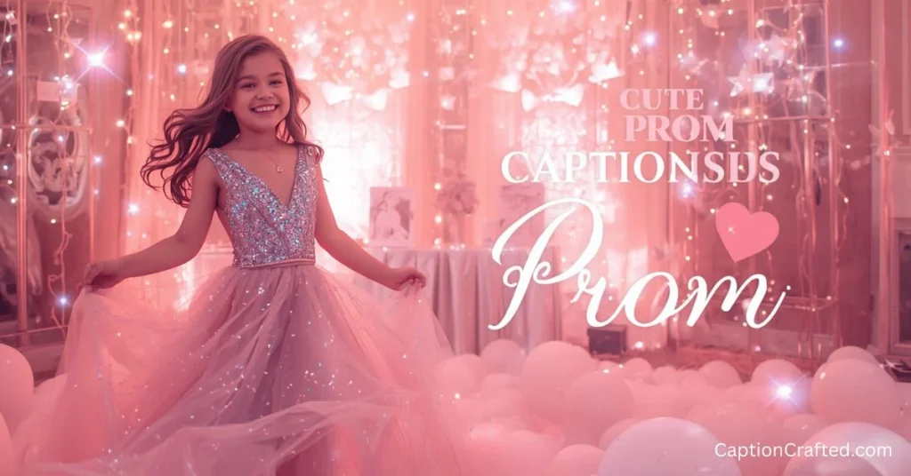 Cute Prom Captions for Instagram