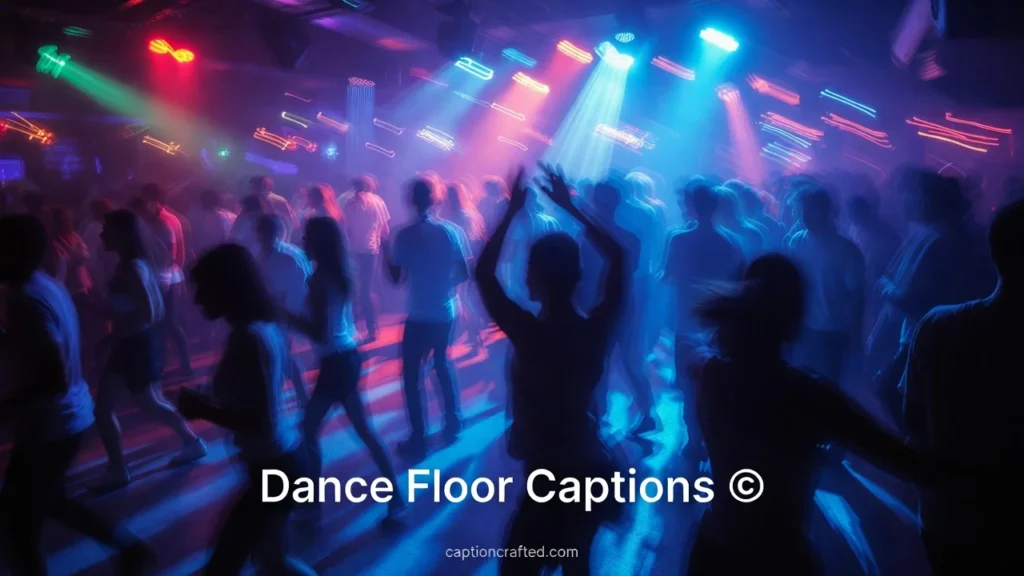 Dance Floor Captions