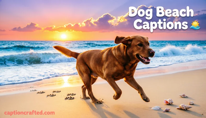 Dog Beach Captions for Instagram