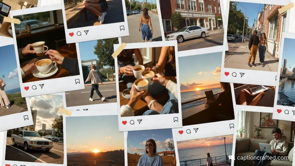 End of Month Photo Dump Captions