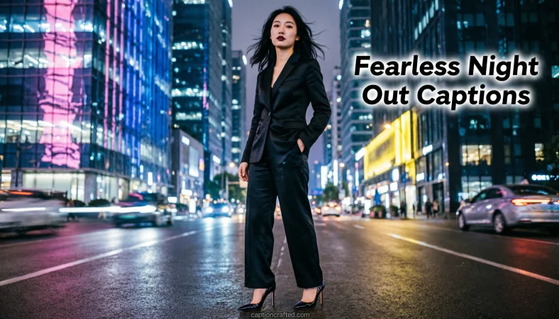 Fearless Night Out Captions