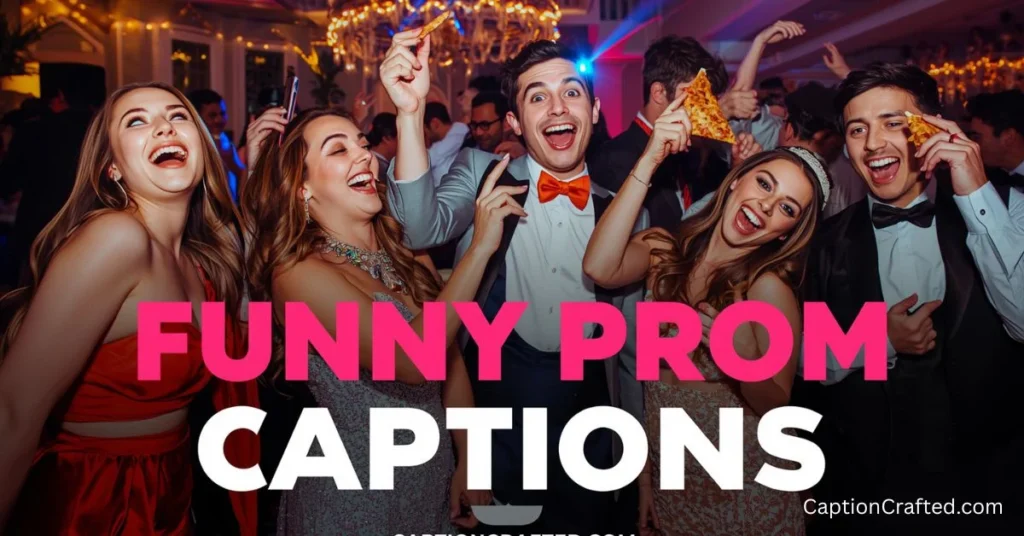 Funny Prom Captions for Instagram