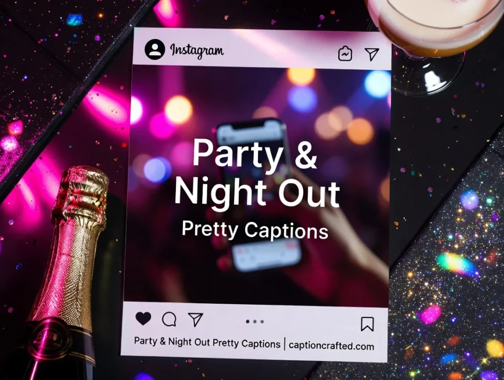 Party & Night Out Pretty Captions