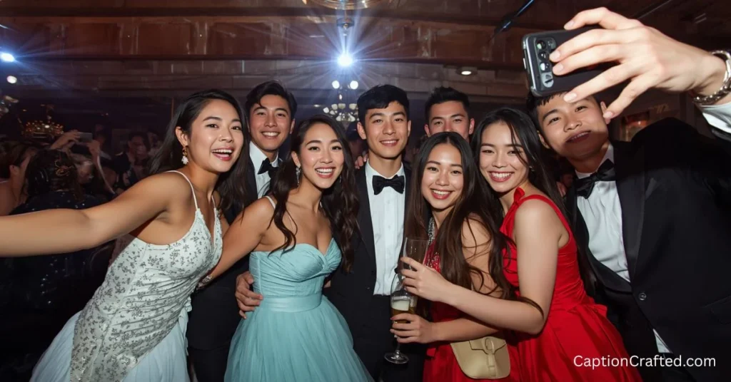 Prom Captions for Instagram with Friends