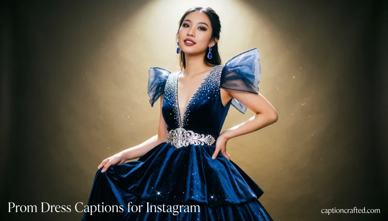  Prom Dress Captions for Instagram
