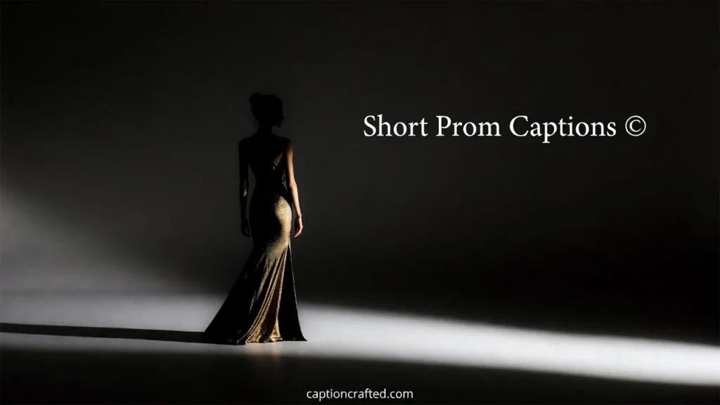  Short Prom Captions for Instagram