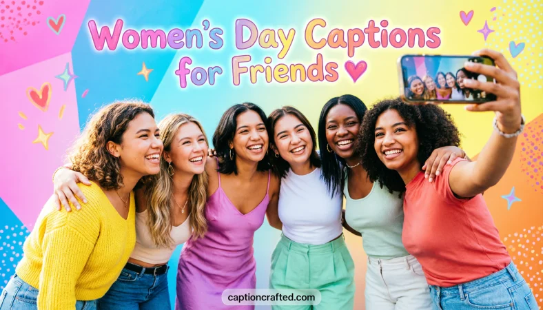 Women’s Day Captions for Friends
