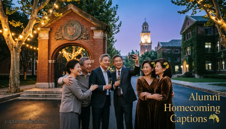 Alumni Homecoming Captions for Instagram