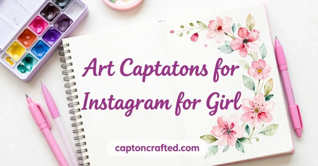 Art Captions for Instagram for Girl