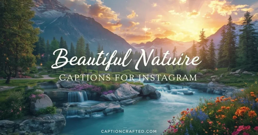 Beautiful Nature Captions for Instagram