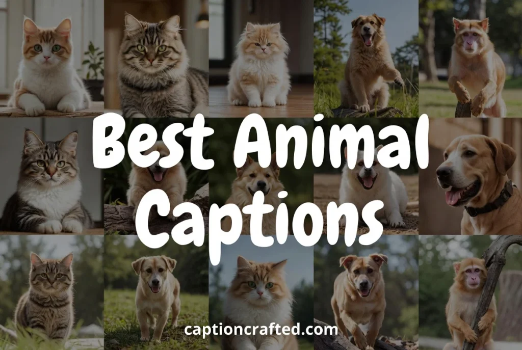 Best Animal Captions
