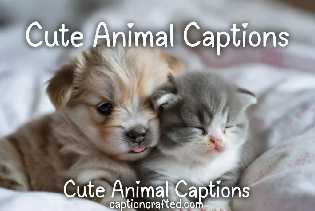 Cute Animal Captions