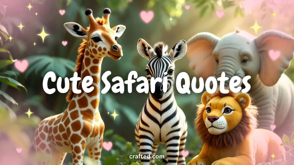 Cute Safari Quotes
