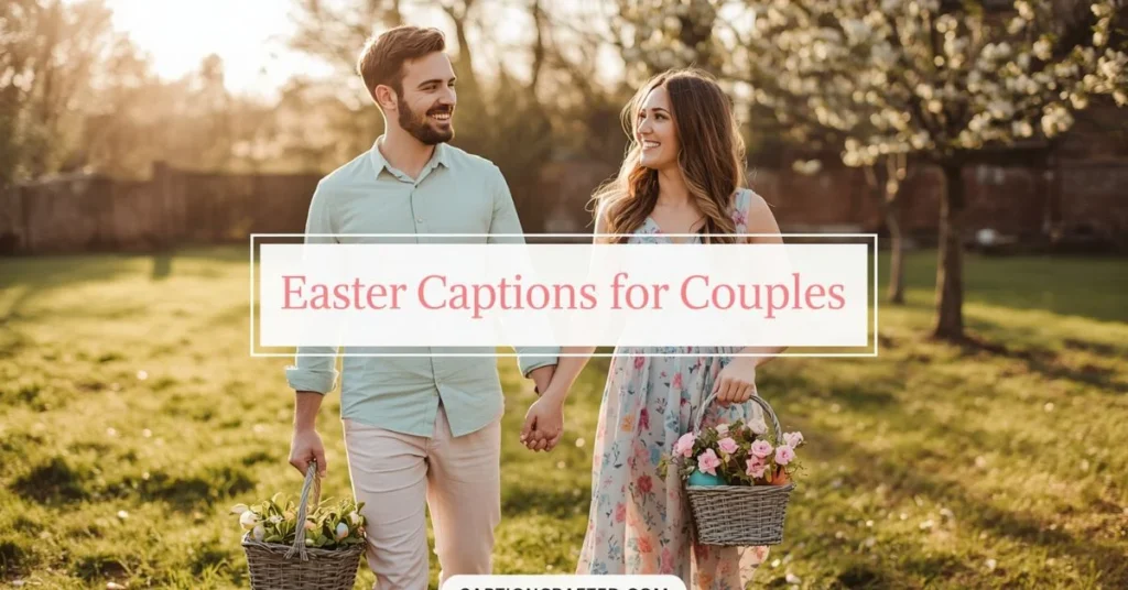 Easter Captions for Couples