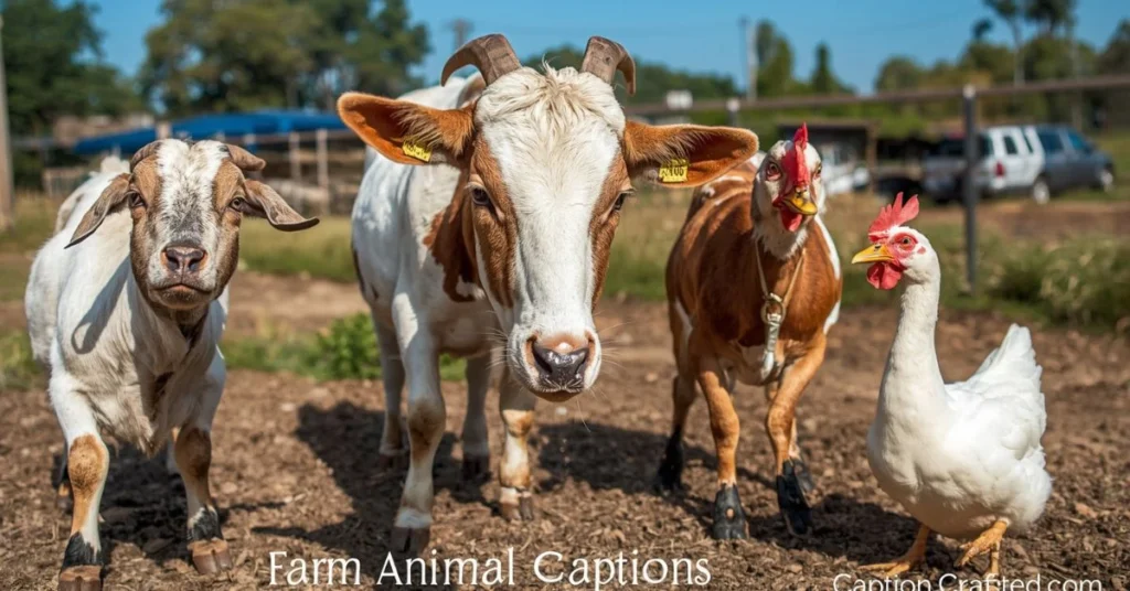 Farm Animal Captions