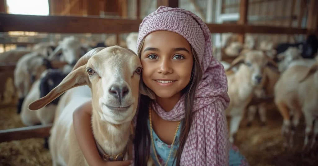 Farm Animal Captions for Girls