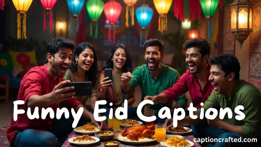 Funny Eid Captions for Instagram