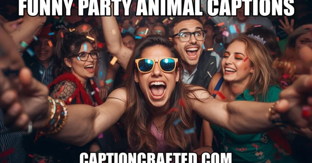 Funny Party Animal Captions