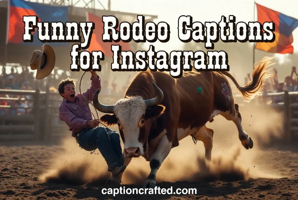 Funny Rodeo Captions for Instagram
