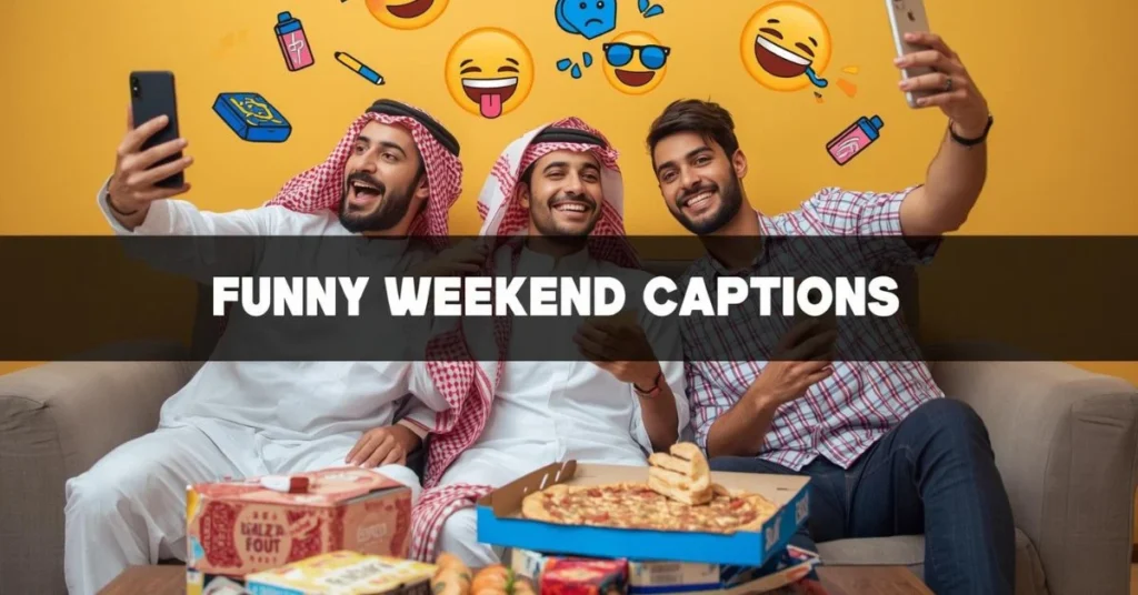 Funny Weekend Captions for Instagram
