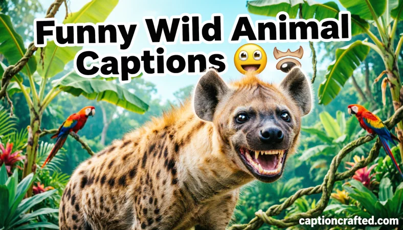 Funny Wild Animal Captions for Instagram