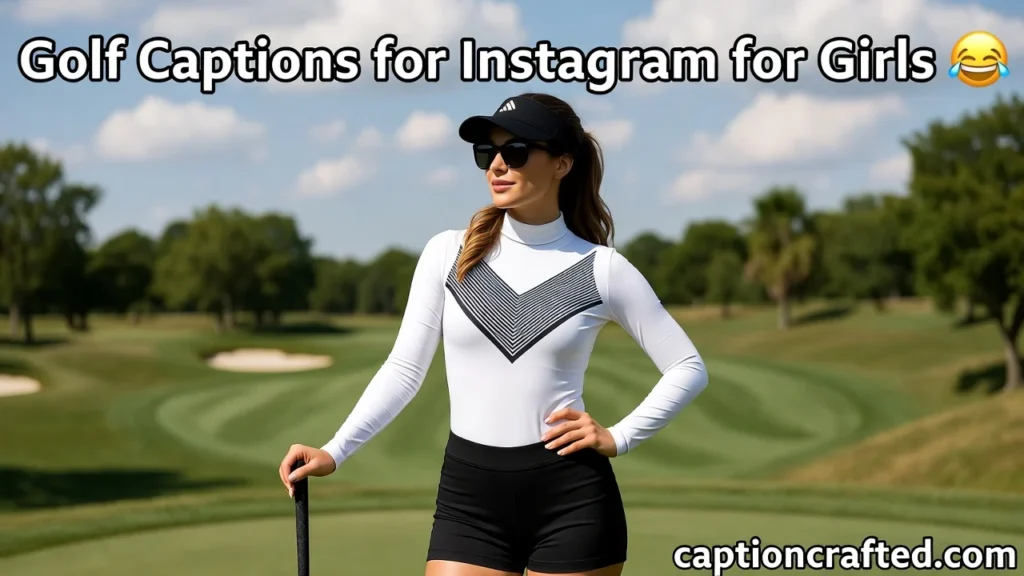 Golf Captions for Instagram for Girl