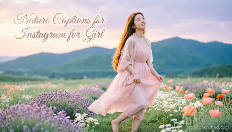 Nature Captions for Instagram for Girl
