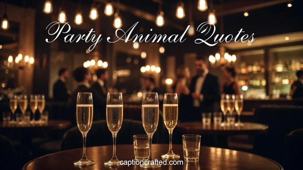 Party Animal Quotes