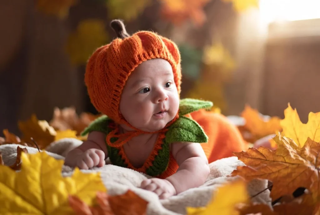 Pumpkin Captions for Baby