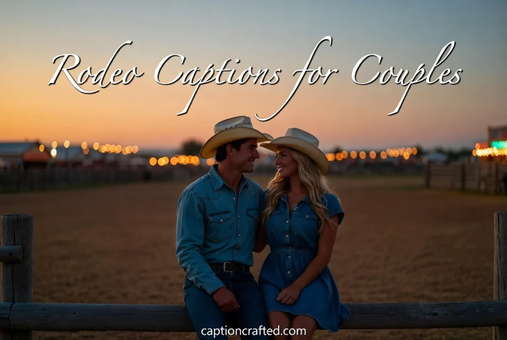 Rodeo Captions for Couples