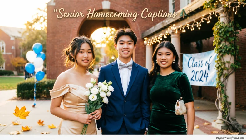 Senior Homecoming Instagram Captions