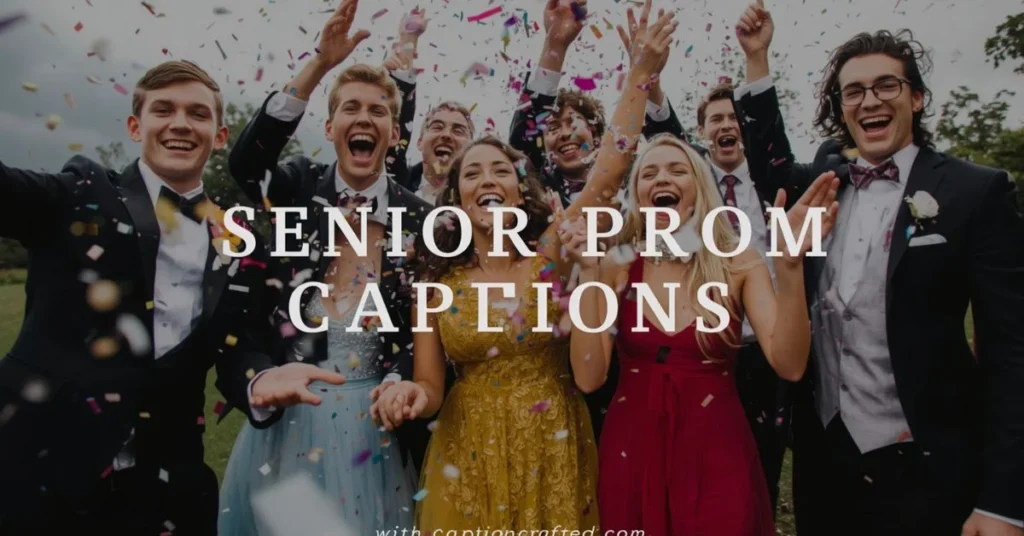 Senior Prom Captions