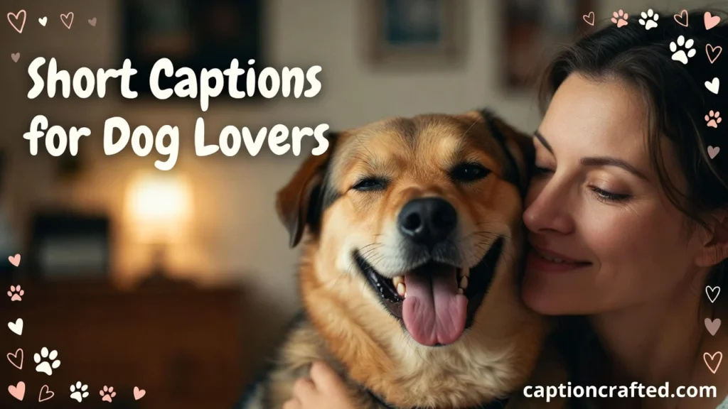 Short Captions for Dog Lovers