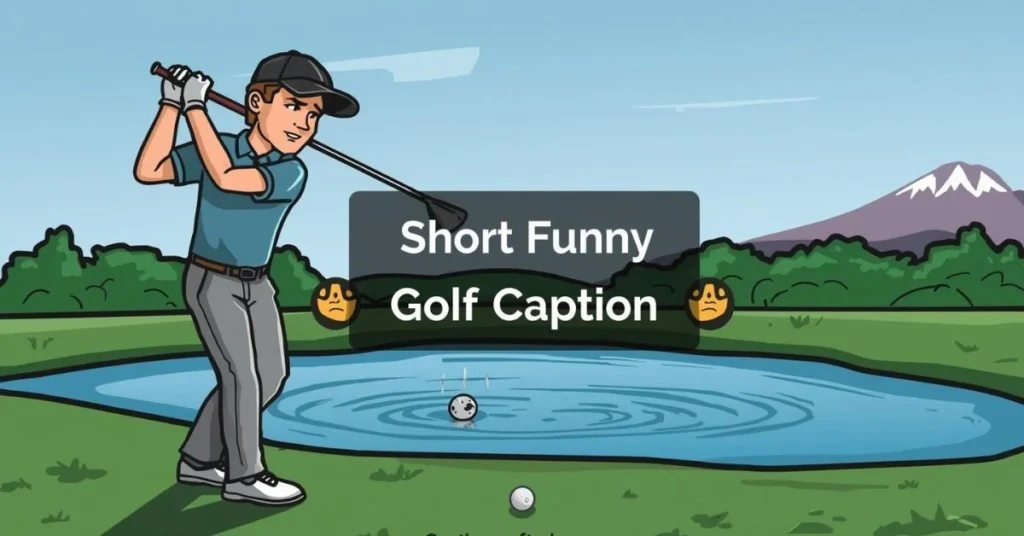 Short Funny Golf Captions
