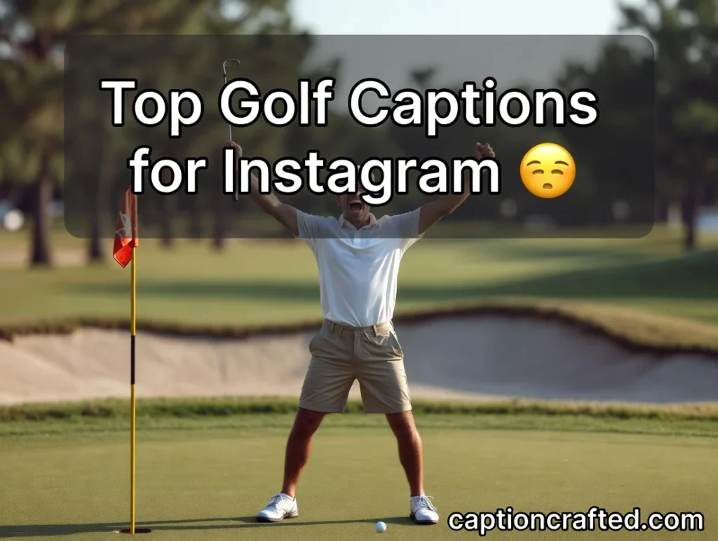 Top Golf Captions for Instagram