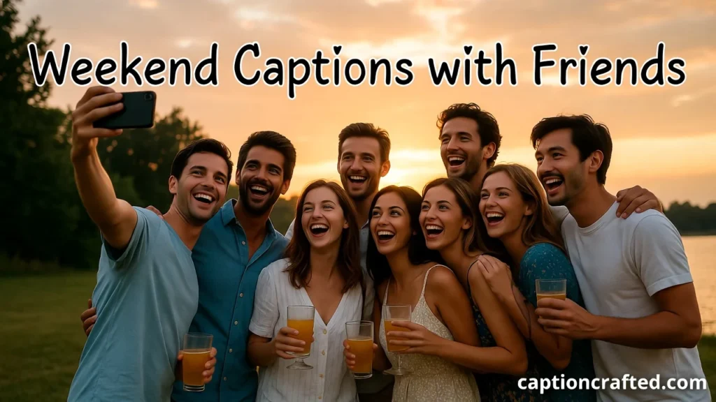 Weekend Captions with Friends