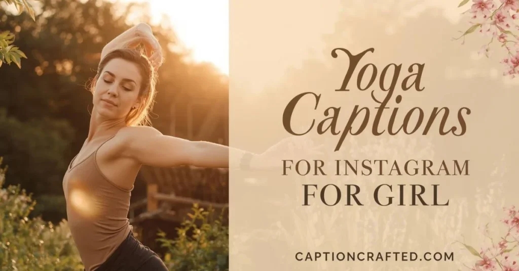 Yoga Captions for Instagram for Girl