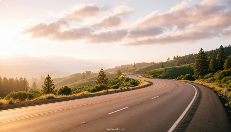 Aesthetic Road Trip Captions