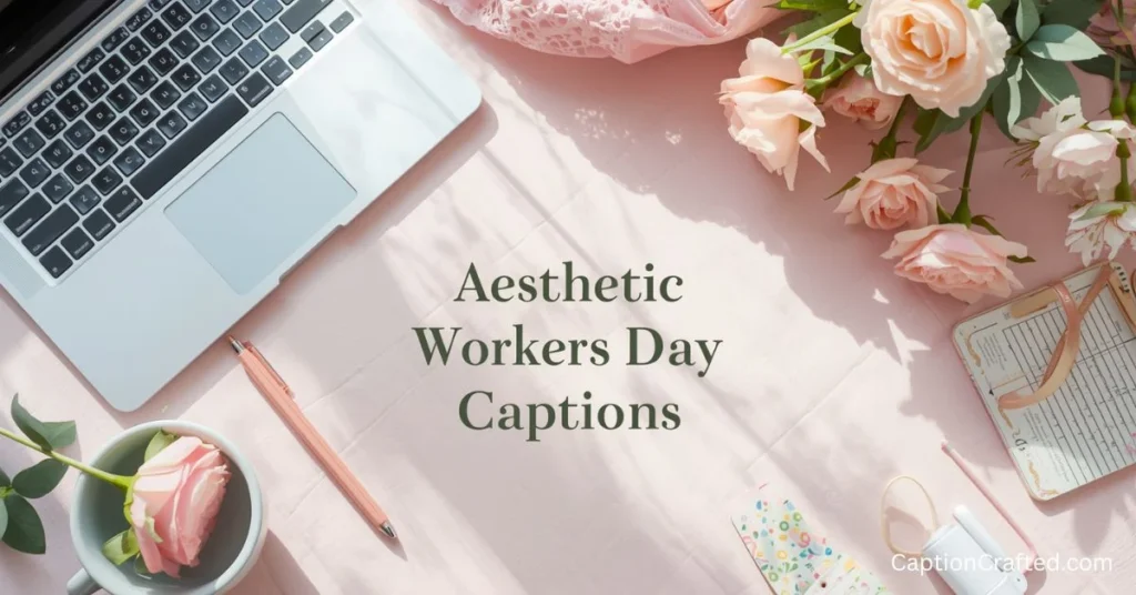 Aesthetic Workers Day Captions