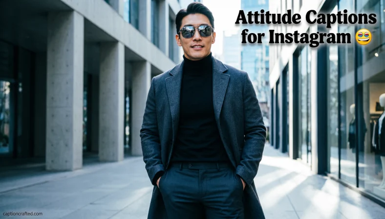 Attitude Captions for Instagram