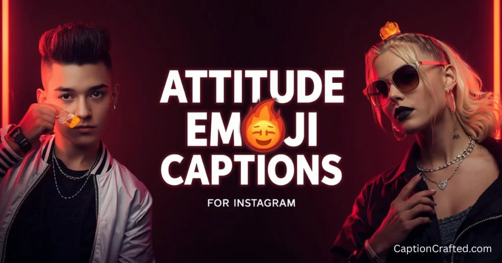 Attitude Emoji Captions for Instagram