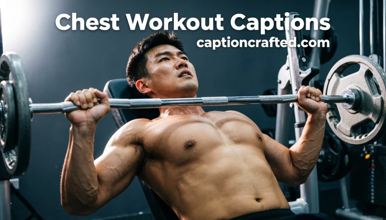 Chest Workout Captions for Instagram