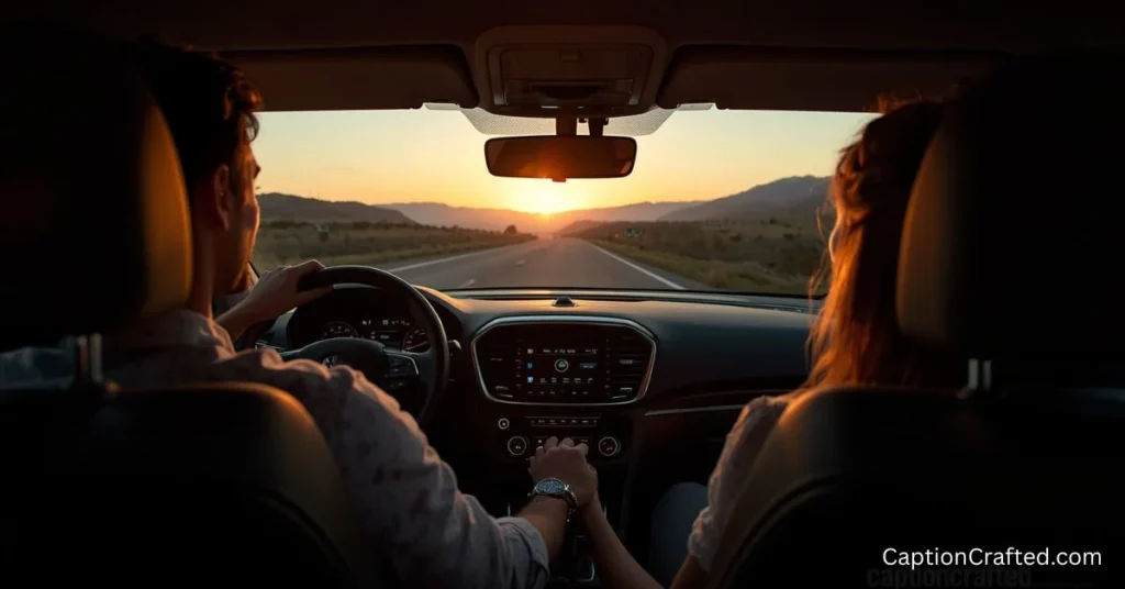 Couple Road Trip Captions