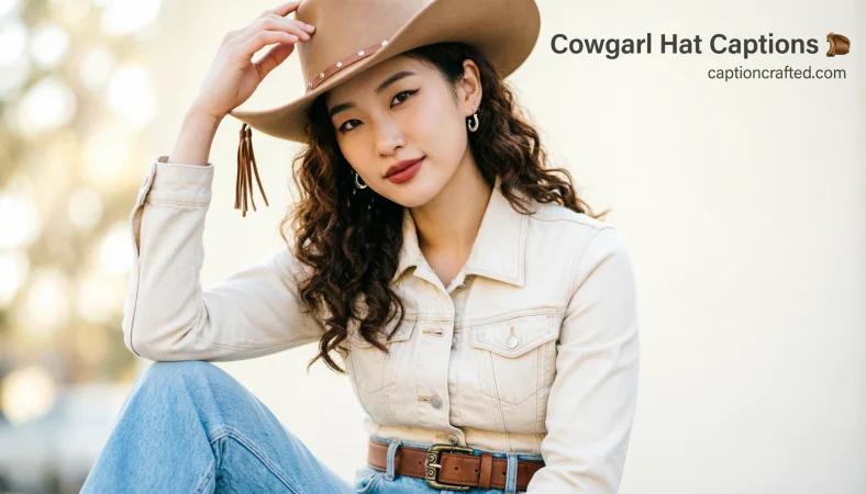 Cowgirl Hat Instagram Captions