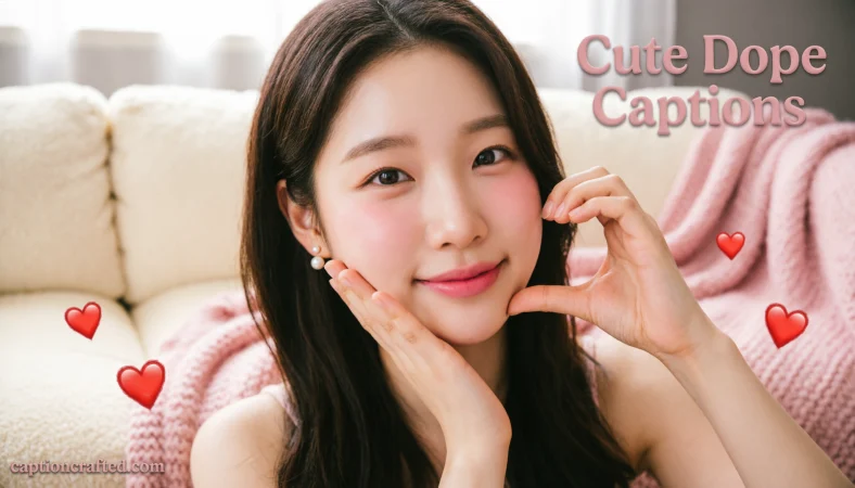 Cute Dope Captions for Instagram