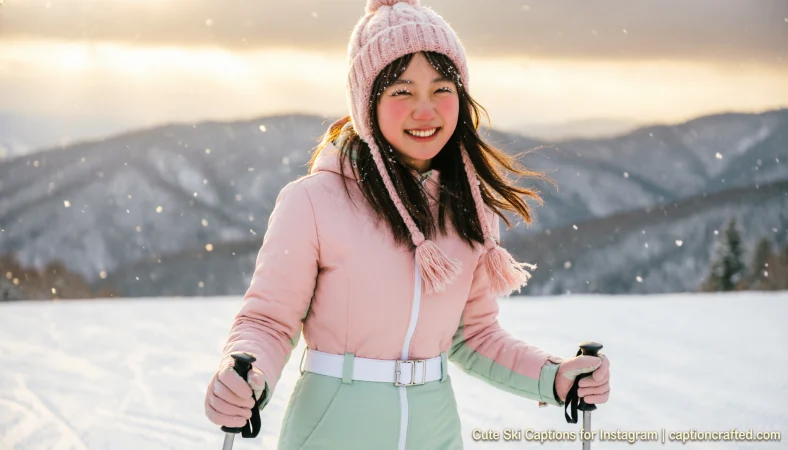 Cute Ski Captions for Instagram