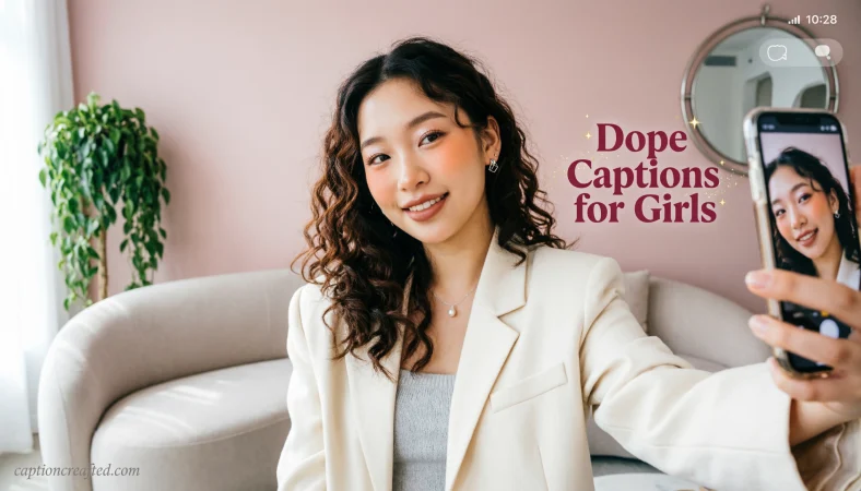 Dope Captions for Instagram for Girls
