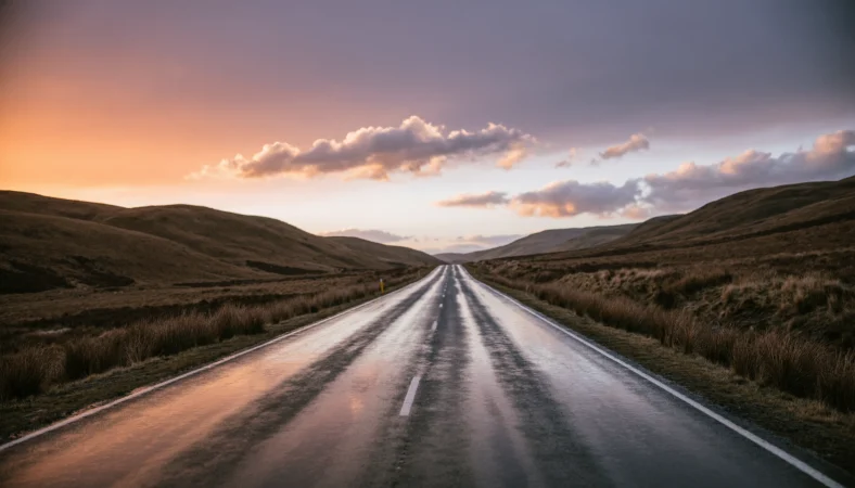 Emotional Road Trip Captions