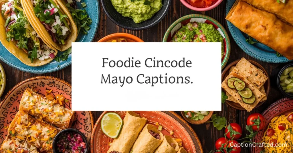 Food-Inspired Cinco de Mayo Captions